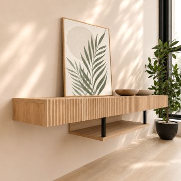 TV-Meubel kleur alba-eiken 150cm Renzo