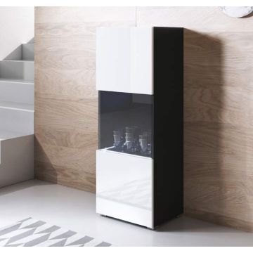 vitrinekast-v3-40x126cc-standaard-poten-zwart-wit