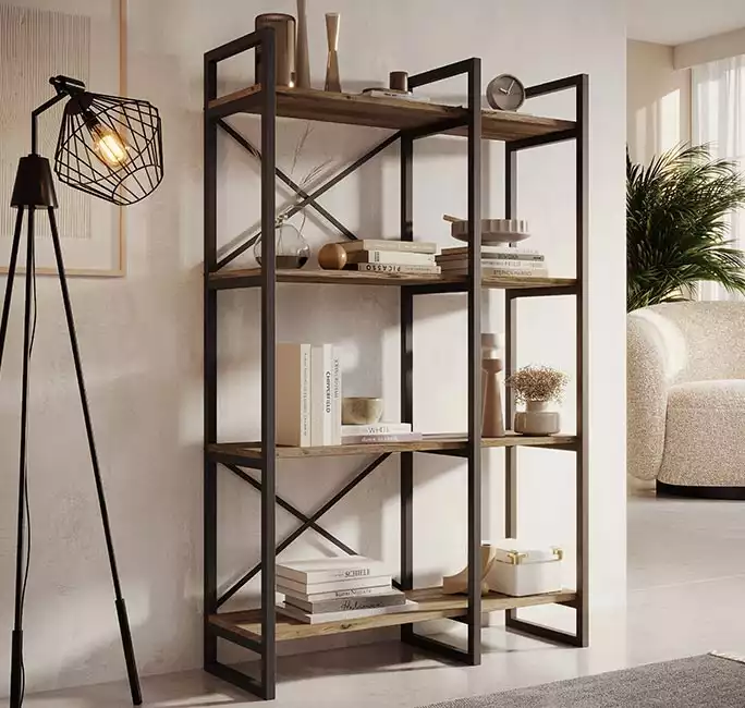 Industriële Wandkast Factory E2 (87,5cm)